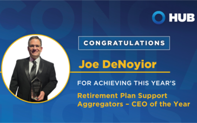 HUB RPW’S Joe DeNoyior Wins Retirement Plan Support Aggregators – CEO of the Year Award at 2024 WealthManagement.com Industry Awards