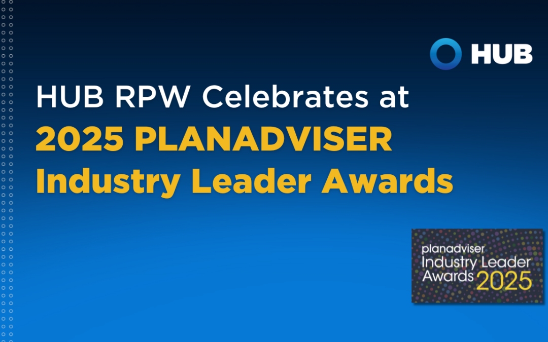HUB RPW Celebrates at 2025 PLANADVISER Industry Leader Awards