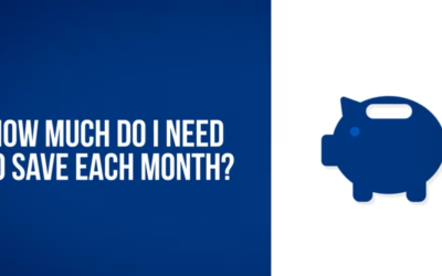 How Much Do I Need To Save Each Month?