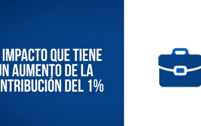 El Impacto Que Tiene Un Aumento Del La Contribución Del 1%