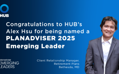 From Intern to Leader: HUB RPW’s Alex Hsu Recognized as 2025 PLANADVISER Emerging Leader