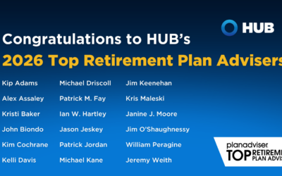 18 HUB RPW Advisors Recognized as PLANADVISER 2026 Top Retirement Plan Advisers
