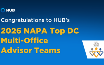 HUB RPW Recognized as a NAPA 2026 Top DC Advisor Multi-Office Firm
