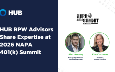 Two HUB RPW Advisors Share Expertise at NAPA 401(k) Summit 2026